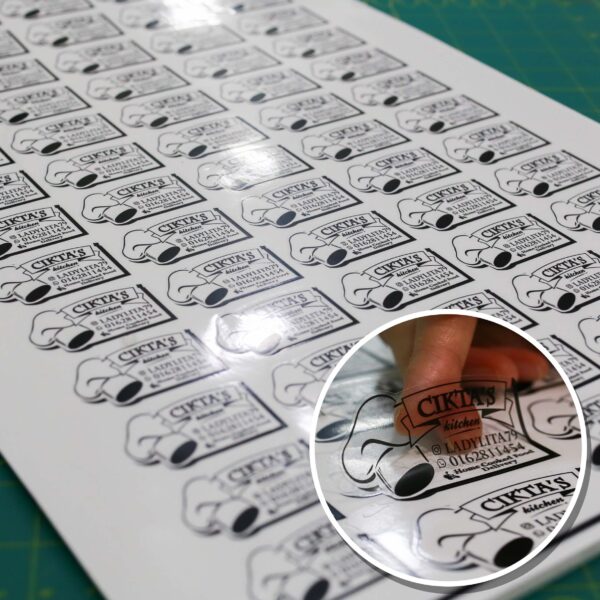 Clear Sticker